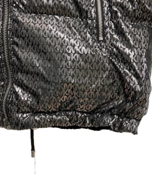 MICHAEL KORS（マイケル・コース）MICHAEL KORS (マイケル・コース) リバーシブルダウンジャケット シルバー×ブラック サイズ:XSの古着・服飾アイテム