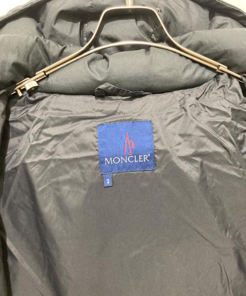 MONCLER（モンクレール）MONCLER (モンクレール) ダウンジャケット ブラック サイズ:Lの古着・服飾アイテム