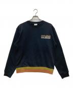 DRIES VAN NOTENドリスヴァンノッテン）の古着「ブラックアップリケスウェットシャツ」｜ブラック