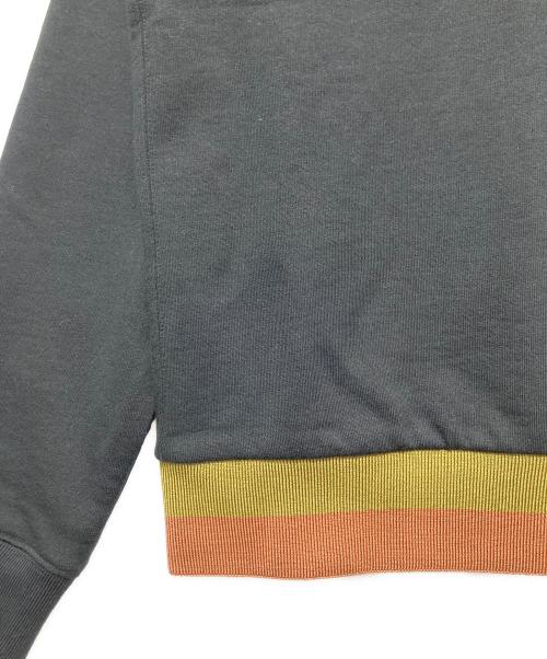 DRIES VAN NOTEN（ドリスヴァンノッテン）DRIES VAN NOTEN (ドリスヴァンノッテン) ブラックアップリケスウェットシャツ ブラック サイズ:Mの古着・服飾アイテム