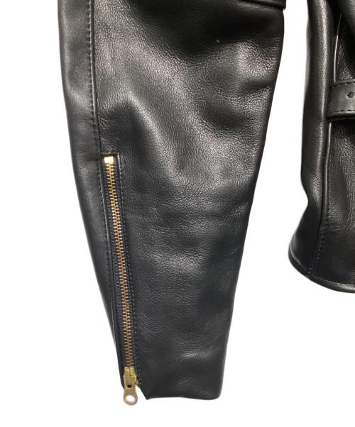 VANSON（バンソン）VANSON (バンソン) Type B ライナー付きシングルライダースジャケット ブラック サイズ:38の古着・服飾アイテム