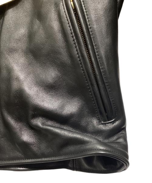 VANSON（バンソン）VANSON (バンソン) Type B ライナー付きシングルライダースジャケット ブラック サイズ:38の古着・服飾アイテム