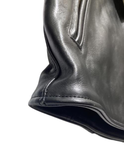 VANSON（バンソン）VANSON (バンソン) Type B ライナー付きシングルライダースジャケット ブラック サイズ:38の古着・服飾アイテム