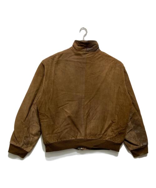 L.L.Bean（エルエルビーン）L.L.Bean (エルエルビーン) 70‐80’s スウェード レザー スタンドカラー ジャケット ブラウン サイズ:XLの古着・服飾アイテム