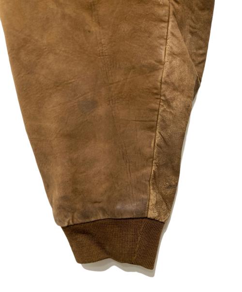 L.L.Bean（エルエルビーン）L.L.Bean (エルエルビーン) 70‐80’s スウェード レザー スタンドカラー ジャケット ブラウン サイズ:XLの古着・服飾アイテム