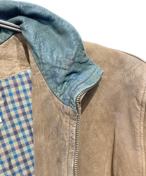 L.L.Bean（エルエルビーン）L.L.Bean (エルエルビーン) 70‐80’s スウェード レザー スタンドカラー ジャケット ブラウン サイズ:XLの古着・服飾アイテム