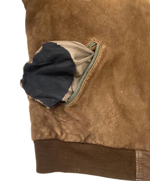 L.L.Bean（エルエルビーン）L.L.Bean (エルエルビーン) 70‐80’s スウェード レザー スタンドカラー ジャケット ブラウン サイズ:XLの古着・服飾アイテム