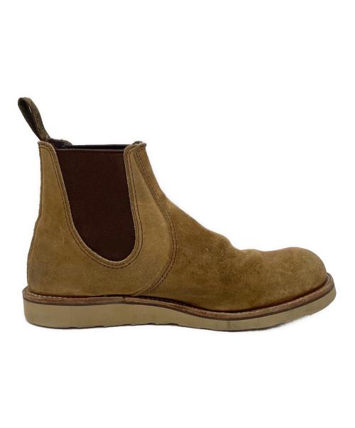 RED WING（レッドウィング）RED WING (レッドウィング) サイドゴアブーツ ブラウン サイズ:US9の古着・服飾アイテム