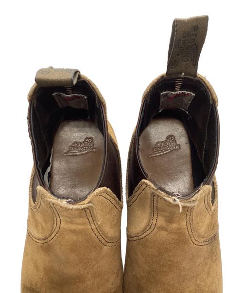 RED WING（レッドウィング）RED WING (レッドウィング) サイドゴアブーツ ブラウン サイズ:US9の古着・服飾アイテム
