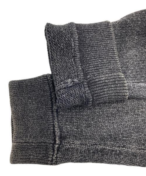 RRL（ダブルアールエル）RRL (ダブルアールエル) コットンショールカラーカーディガン グレー サイズ:Lの古着・服飾アイテム