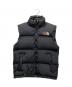 THE NORTH FACE（ザ ノース フェイス）の古着「NUPTSE VEST」｜ブラック