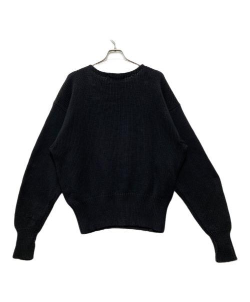 POLO SPORT（ポロスポーツ）POLO SPORT (ポロスポーツ) BOAT NECK KNIT / ボートネックニット ブラック サイズ:XLの古着・服飾アイテム