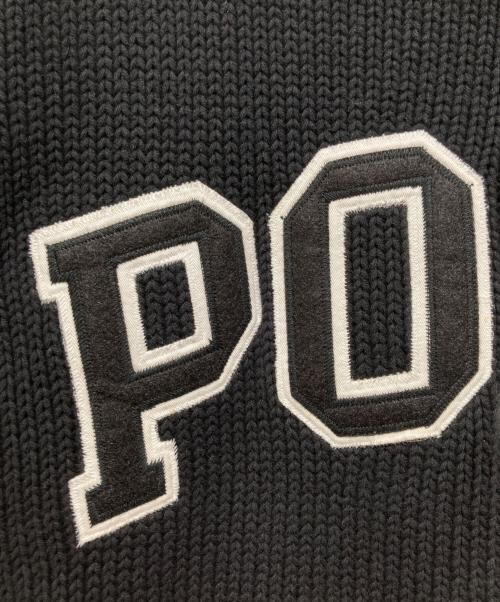 POLO SPORT（ポロスポーツ）POLO SPORT (ポロスポーツ) BOAT NECK KNIT / ボートネックニット ブラック サイズ:XLの古着・服飾アイテム