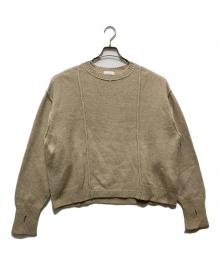 superNova.（スーパーノヴァ）の古着「Moebius knit sweater モービウスニットセーター」｜ベージュ