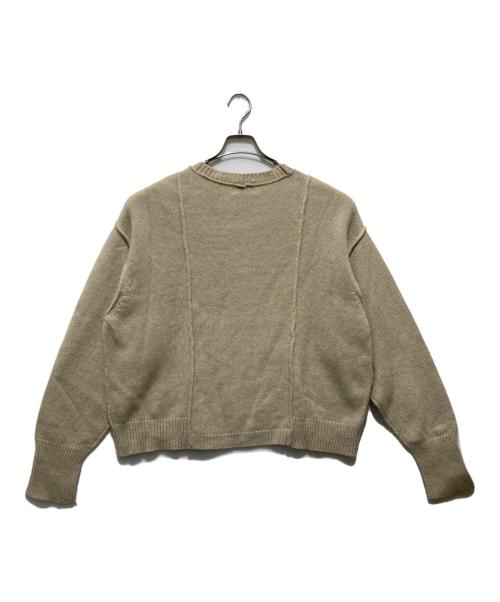 superNova.（スーパーノヴァ）superNova. (スーパーノヴァ) Moebius knit sweater モービウスニットセーター ベージュ サイズ:Freeの古着・服飾アイテム
