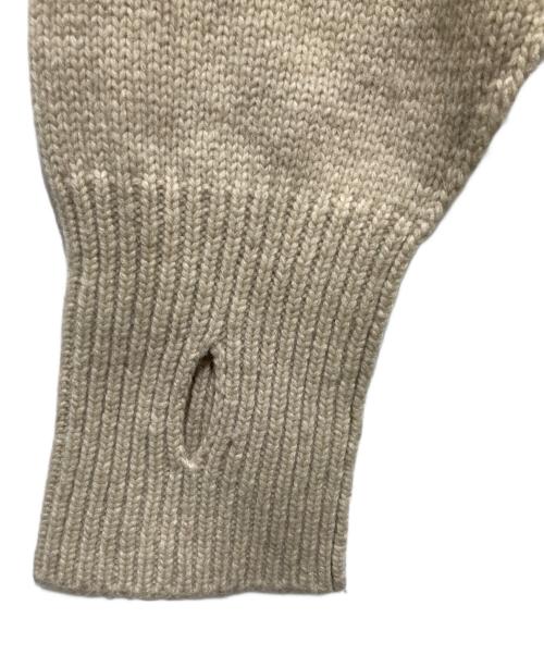 superNova.（スーパーノヴァ）superNova. (スーパーノヴァ) Moebius knit sweater モービウスニットセーター ベージュ サイズ:Freeの古着・服飾アイテム