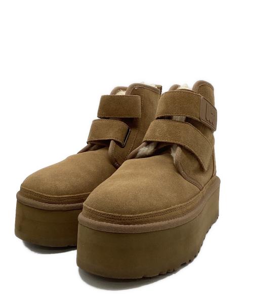 UGG（アグ）UGG (アグ) NEUMEL PLATFORM CHESTNUT ニューメル プラットフォーム ブーツ ブラウン サイズ:24の古着・服飾アイテム