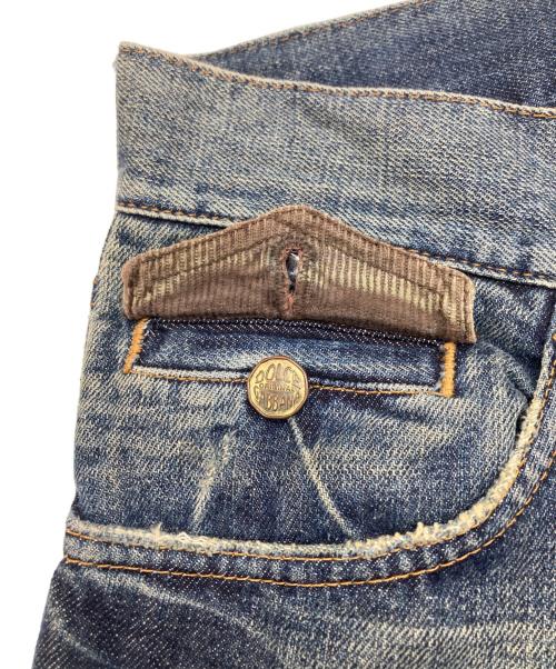 DOLCE & GABBANA（ドルチェ＆ガッバーナ）DOLCE & GABBANA (ドルチェ＆ガッバーナ) ダメージ加工デニムパンツ インディゴ サイズ:44の古着・服飾アイテム