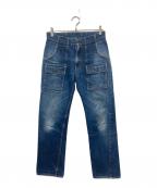 WAREHOUSEウエアハウス）の古着「ブッシュデニムパンツ」｜インディゴ