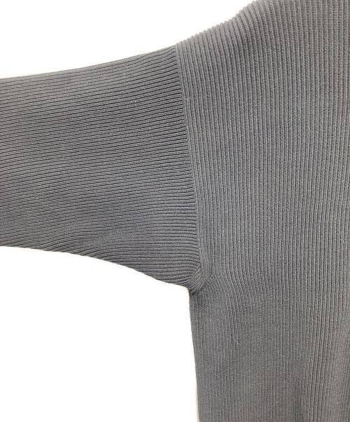 AURALEE（オーラリー）AURALEE (オーラリー) SUPER HARD TWIST RIB KNIT P/O ブラックの古着・服飾アイテム