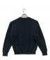 AURALEE (オーラリー) SUPER HARD TWIST RIB KNIT P/O ブラック：13000円