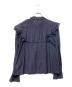 ISABEL MARANT ETOILE (イザベルマランエトワール) フリルL/Sブラウス ネイビー サイズ:Ｓ：7000円