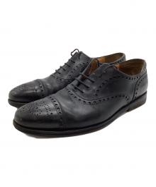 Jalan Sriwijaya×U.A. GreenLabelRelaxing（ジャランスリウァヤ×ユナイテッドアローズグリーンレーベル リラクシング）の古着「ウィングチップシューズ」｜ブラック