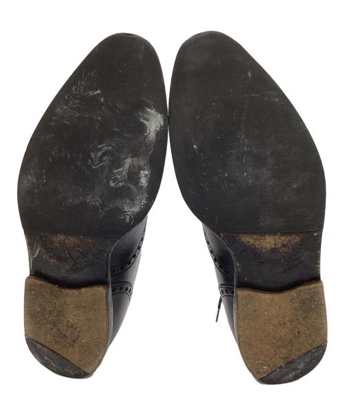 Jalan Sriwijaya（ジャランスリウァヤ）Jalan Sriwijaya (ジャランスリウァヤ) U.A. GreenLabelRelaxing (ユナイテッドアローズグリーンレーベル リラクシング) ウィングチップシューズ ブラック サイズ:40の古着・服飾アイテム