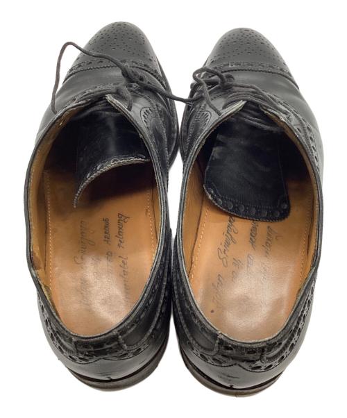 Jalan Sriwijaya（ジャランスリウァヤ）Jalan Sriwijaya (ジャランスリウァヤ) U.A. GreenLabelRelaxing (ユナイテッドアローズグリーンレーベル リラクシング) ウィングチップシューズ ブラック サイズ:40の古着・服飾アイテム