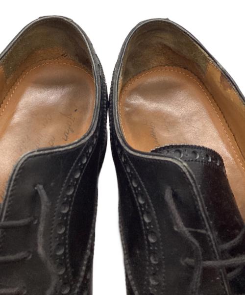 Jalan Sriwijaya（ジャランスリウァヤ）Jalan Sriwijaya (ジャランスリウァヤ) U.A. GreenLabelRelaxing (ユナイテッドアローズグリーンレーベル リラクシング) ウィングチップシューズ ブラック サイズ:40の古着・服飾アイテム