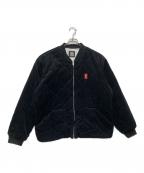 THE BLACK EYE PATCHブラックアイパッチ）の古着「SMALL HWC QUILTED CORDUROY JACKET / コーデュロイ ジャケット」｜ブラック