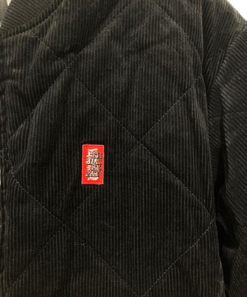 THE BLACK EYE PATCH（ブラックアイパッチ）THE BLACK EYE PATCH (ブラックアイパッチ) SMALL HWC QUILTED CORDUROY JACKET / コーデュロイ ジャケット ブラック サイズ:XLの古着・服飾アイテム