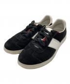 PRADAプラダ）の古着「スウェードスニーカー」｜ブラック