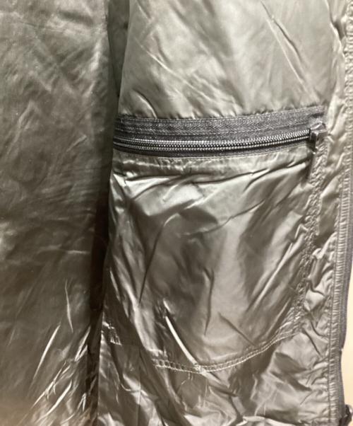 KEBOZ（ケボズ）KEBOZ (ケボズ) NANGA (ナンガ) REVERSIBLE DOWN VEST / リバーシブルダウンベスト ブラック サイズ:XLの古着・服飾アイテム