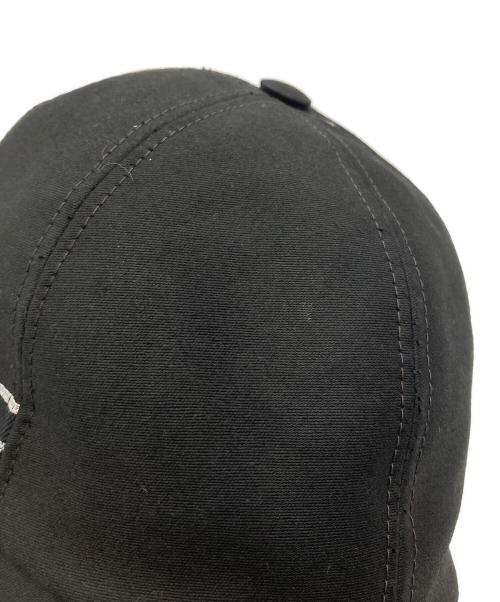 RICK OWENS DRKSHDW（リックオウエンス ダークシャドウ）RICK OWENS DRKSHDW (リックオウエンス ダークシャドウ) キャップ ブラックの古着・服飾アイテム