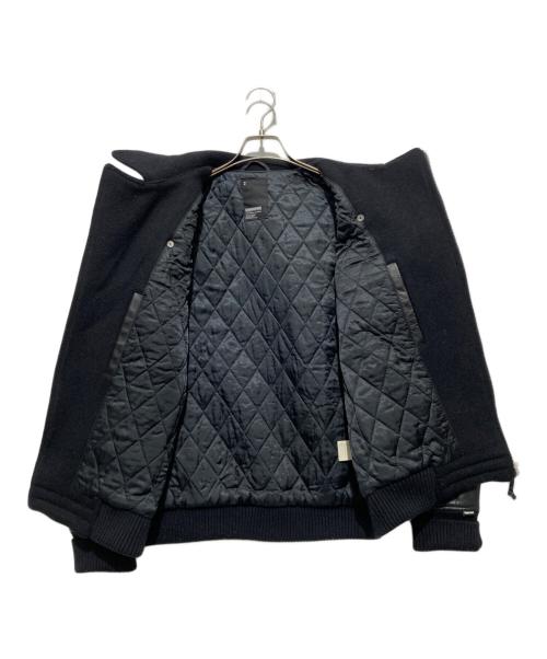 NEIGHBORHOOD（ネイバーフッド）NEIGHBORHOOD (ネイバーフッド) レザースリーブライダースジャケット ブラック サイズ:Mの古着・服飾アイテム