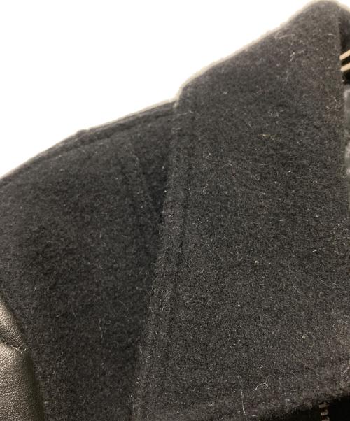 NEIGHBORHOOD（ネイバーフッド）NEIGHBORHOOD (ネイバーフッド) レザースリーブライダースジャケット ブラック サイズ:Mの古着・服飾アイテム