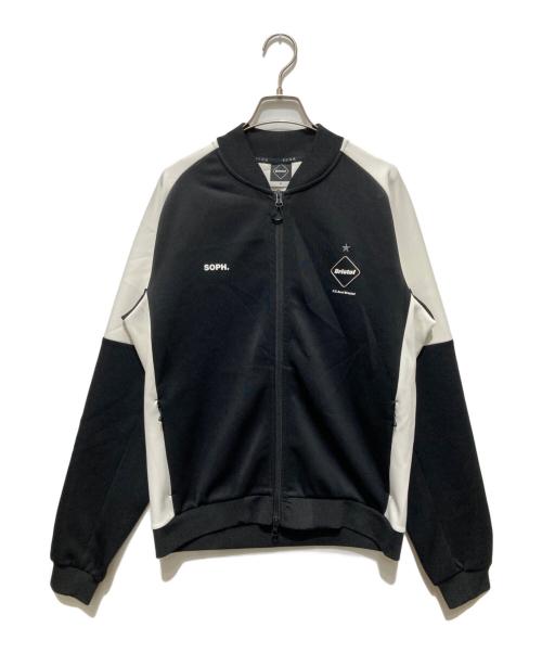 F.C.R.B.（エフシーレアルブリストル）F.C.R.B. (エフシーレアルブリストル) PDK JACKET トラックジャケット ブラック×ホワイト サイズ:Mの古着・服飾アイテム