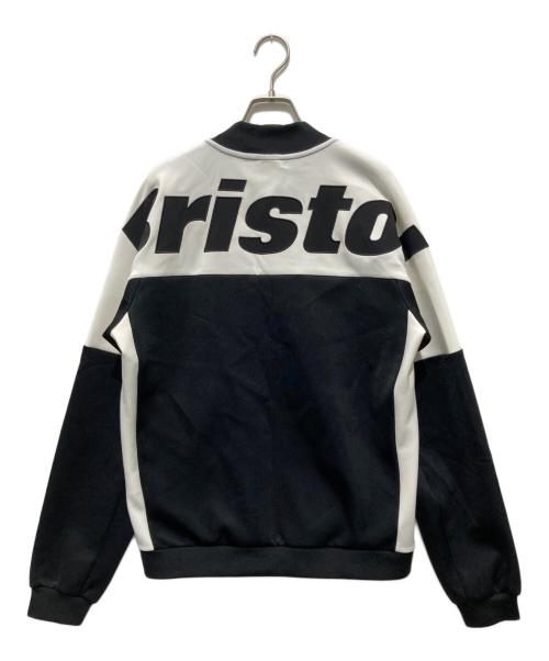 F.C.R.B.（エフシーレアルブリストル）F.C.R.B. (エフシーレアルブリストル) PDK JACKET トラックジャケット ブラック×ホワイト サイズ:Mの古着・服飾アイテム