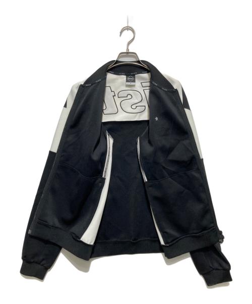F.C.R.B.（エフシーレアルブリストル）F.C.R.B. (エフシーレアルブリストル) PDK JACKET トラックジャケット ブラック×ホワイト サイズ:Mの古着・服飾アイテム