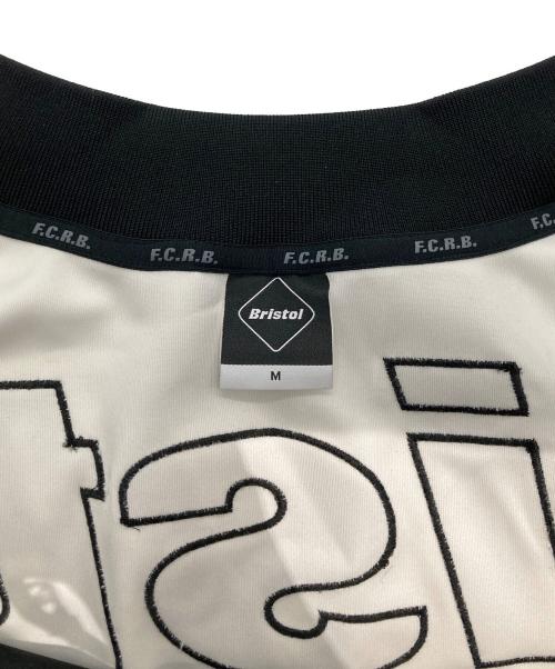 F.C.R.B.（エフシーレアルブリストル）F.C.R.B. (エフシーレアルブリストル) PDK JACKET トラックジャケット ブラック×ホワイト サイズ:Mの古着・服飾アイテム