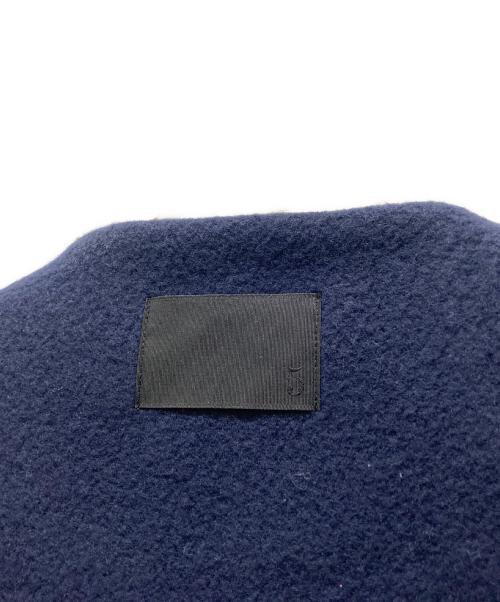 COGTHEBIGSMOKE（コグザビッグスモーク）COGTHEBIGSMOKE (コグザビッグスモーク) EMILY ROUND NECK COAT エミリーラウンドネックコート ネイビー サイズ:Sの古着・服飾アイテム