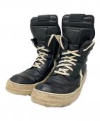 RICK OWENSリックオウエンス）の古着「ハイカットスニーカー」｜ブラック