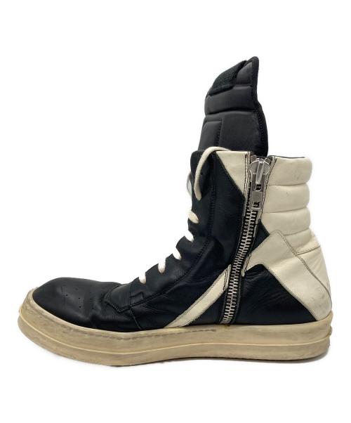 RICK OWENS（リックオウエンス）RICK OWENS (リックオウエンス) ハイカットスニーカー ブラック サイズ:42の古着・服飾アイテム