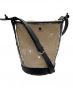 A.P.C.アーペーセー）の古着「PVCショルダーバッグ」｜ベージュ