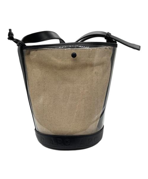 A.P.C.（アーペーセー）A.P.C. (アーペーセー) PVCショルダーバッグ ベージュの古着・服飾アイテム