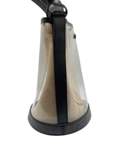 A.P.C.（アーペーセー）A.P.C. (アーペーセー) PVCショルダーバッグ ベージュの古着・服飾アイテム