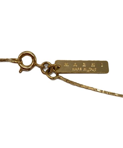 MARNI（マルニ）MARNI (マルニ) ネックレス ゴールドの古着・服飾アイテム