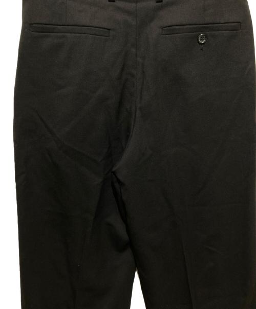 LOEWE（ロエベ）LOEWE (ロエベ) ワイドスラックス ブラック サイズ:42の古着・服飾アイテム