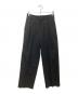 LOEWE（ロエベ）の古着「ワイドスラックス」｜ブラック